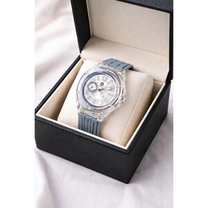 Watch Men Ronata Light Blue Transparent Analog Watch